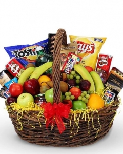 FRUIT AND SNACK BASKET