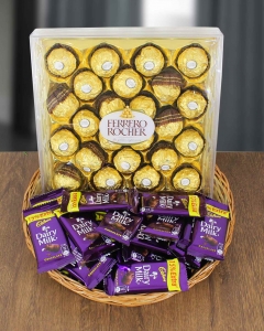 Dynamic chocolate baskets