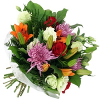 Mixed flower bouquet